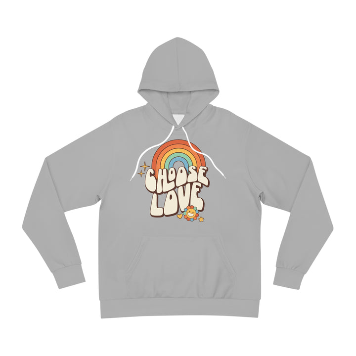 Choose Love Rainbow AOP Fashion Hoodie