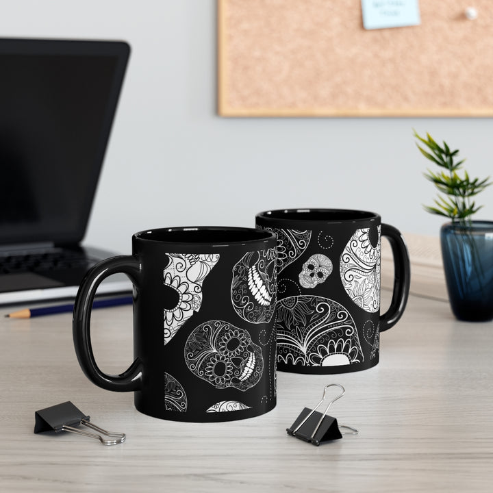 11oz Black Mug