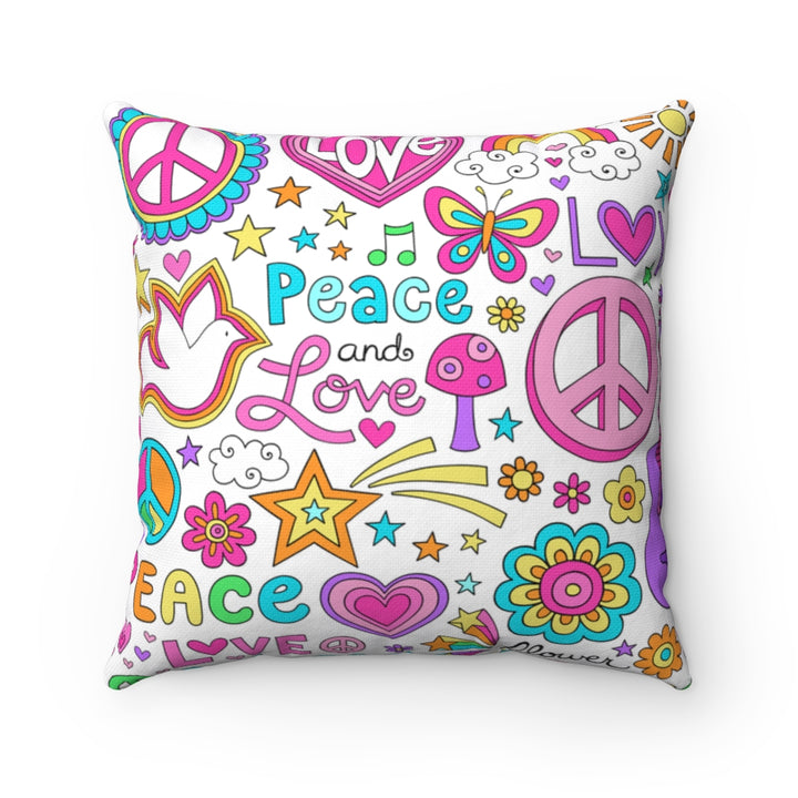 Spun Polyester Square Pillow