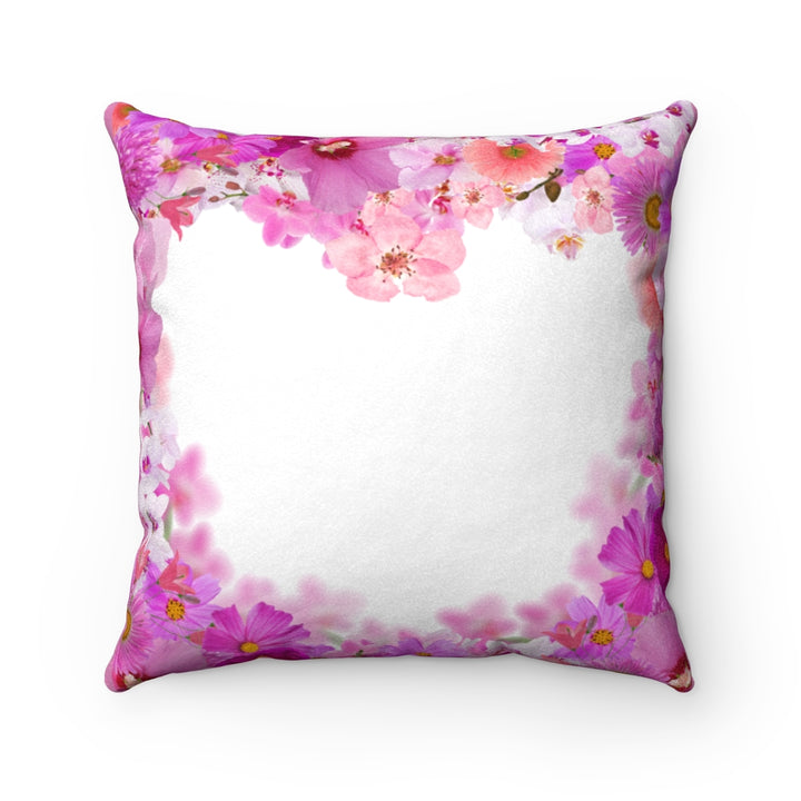 Faux Suede Square Pillow