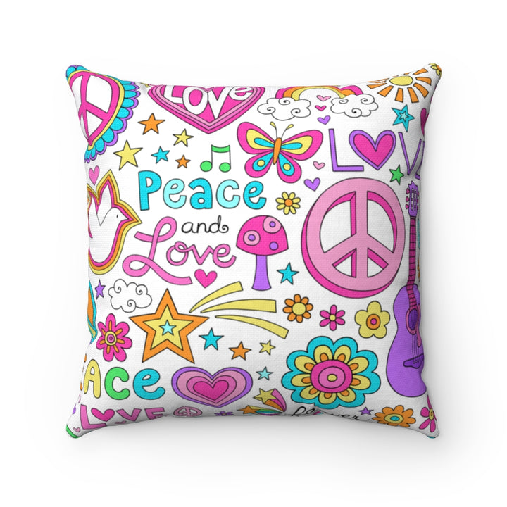 Spun Polyester Square Pillow