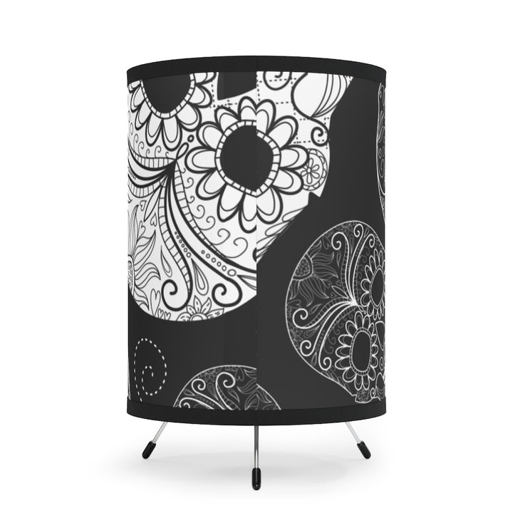 Tripod Lamp with High-Res Printed Shade, US\CA plug