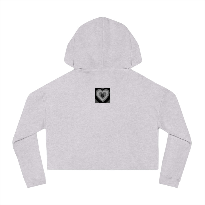 LOVE Women’s Cropped Hooded Sweatshirt