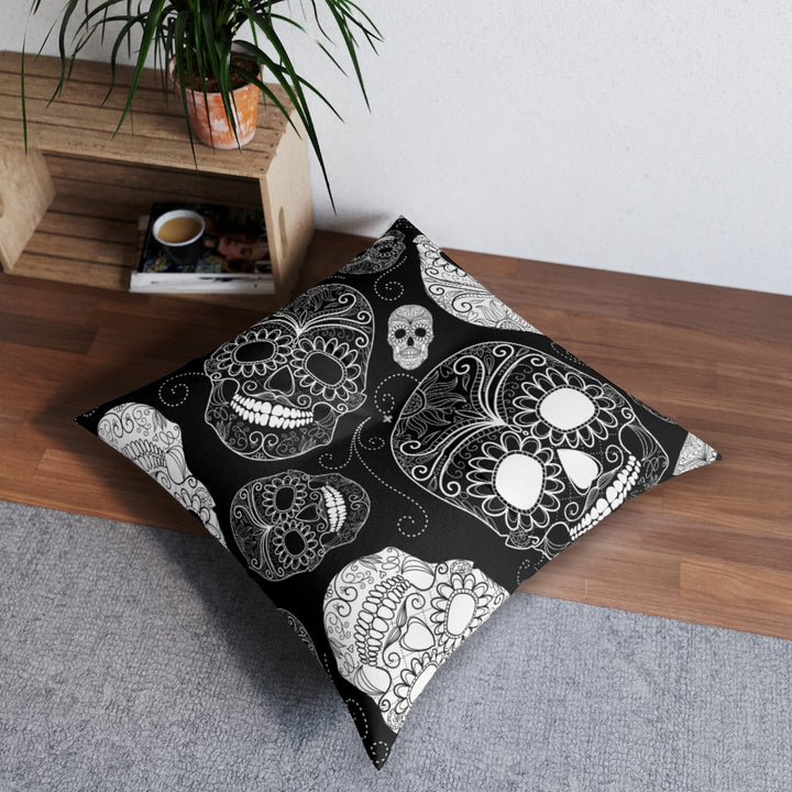 Tufted Floor Pillow, Square