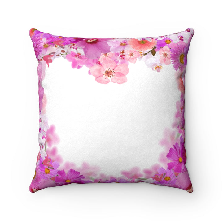 Faux Suede Square Pillow