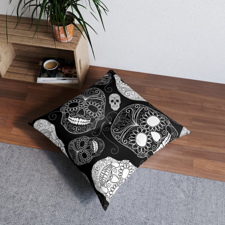 Tufted Floor Pillow, Square
