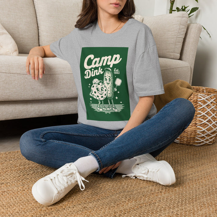 Camp Dink Retro Campfire T‑Shirt — Vintage Outdoor Summer Tee (Est. 1982)