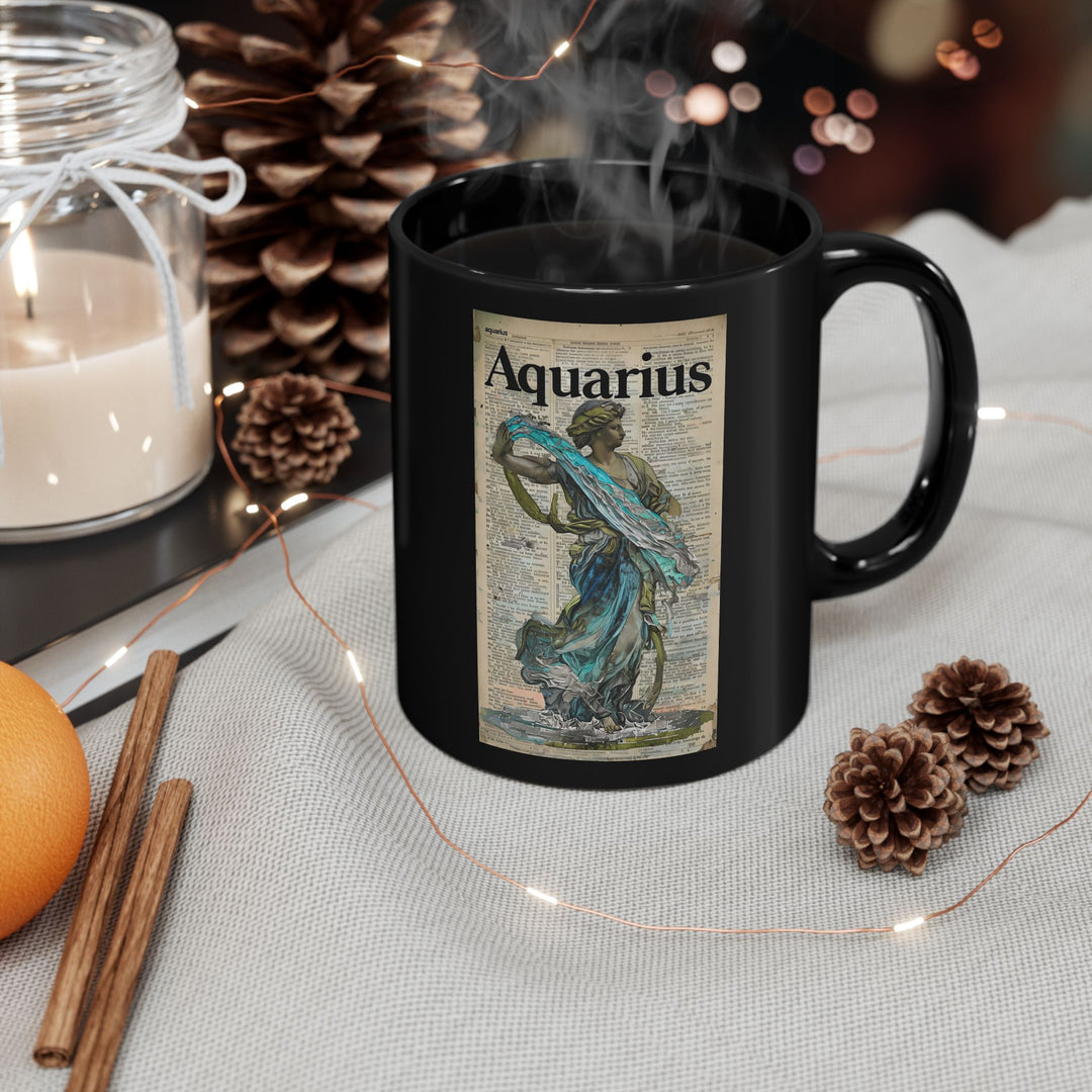 Mug Aquarius Zodiac Star Sign Gift