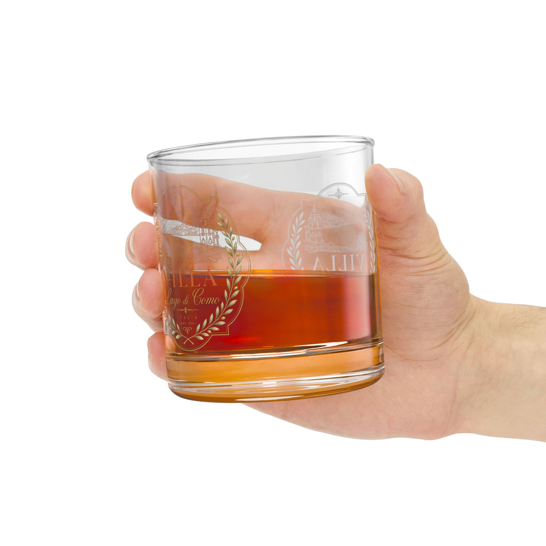 Engraved 10oz Whiskey Rocks Glass – Classic Crest Barware