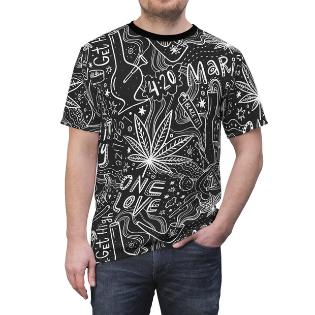 Unisex Cut & Sew Tee (AOP)