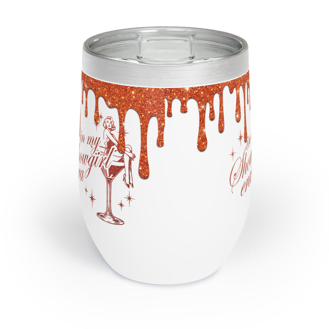 Showgirl Era Glitter Wine Tumbler | Sip & Celebrate | Ideal for Parties, Girlfriend Gifts, Bachelorette, Girls' Night Out, Wine Lovers