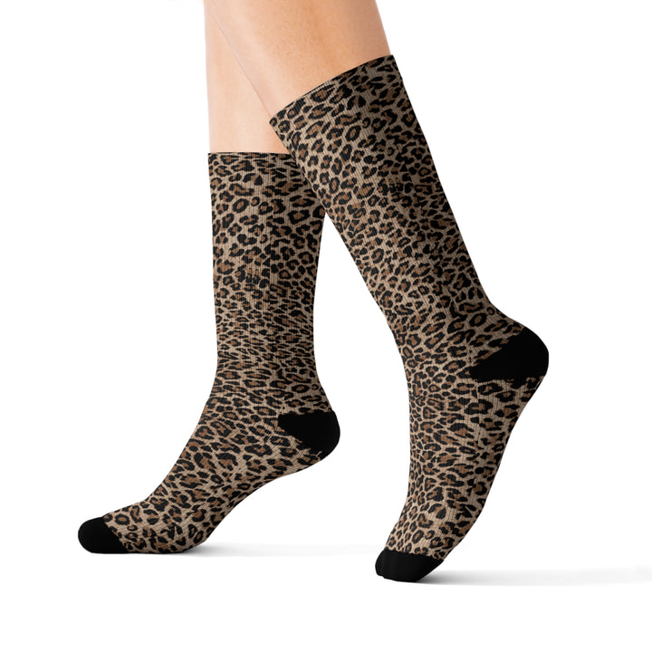 Leopard Print Socks