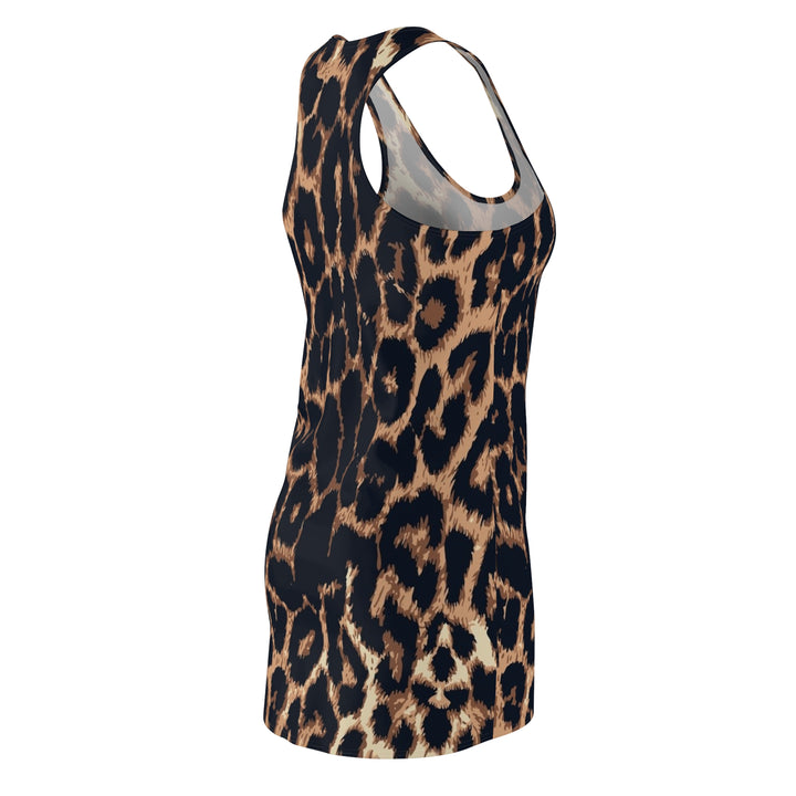 Leopard Print Dress Tank Dress Racerback