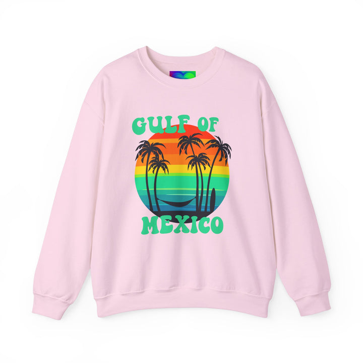 Gulf of Mexico Sweatshirt Unisex Shirt Retro Sunset Gulf Coast Coastal Vibes