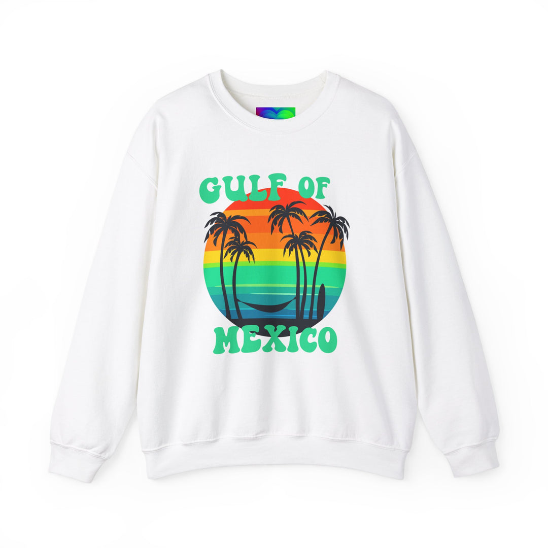 Gulf of Mexico Sweatshirt Unisex Shirt Retro Sunset Gulf Coast Coastal Vibes