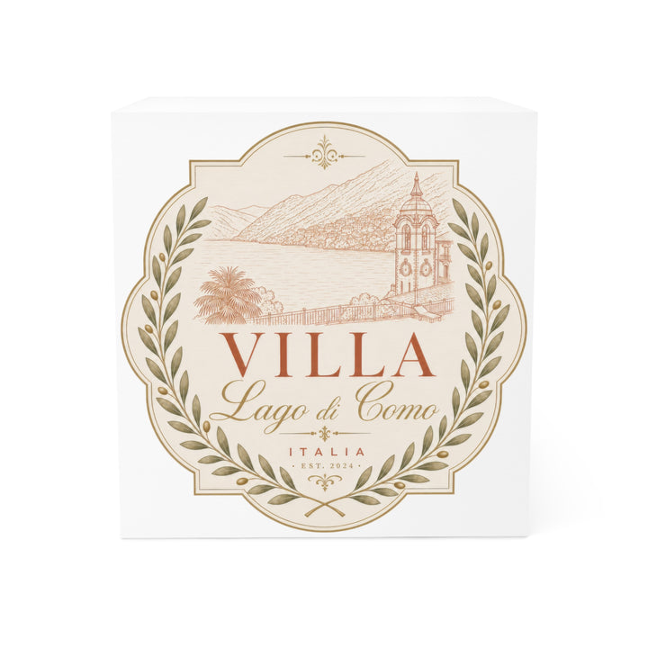 Villa Lago di Como Note Cube Italian Villa Sticky Note Pad