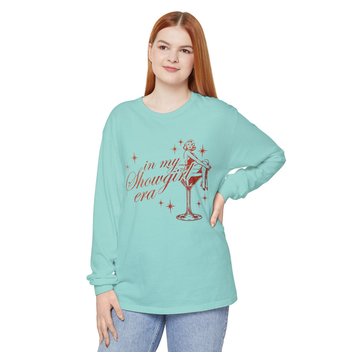 Showgirl Era Long Sleeve Tee - Vintage Style Shirt, Gift for Her, Retro Aesthetic