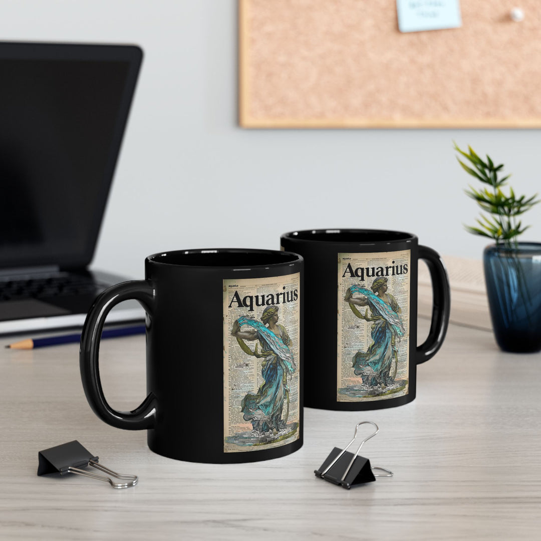 Mug Aquarius Zodiac Star Sign Gift