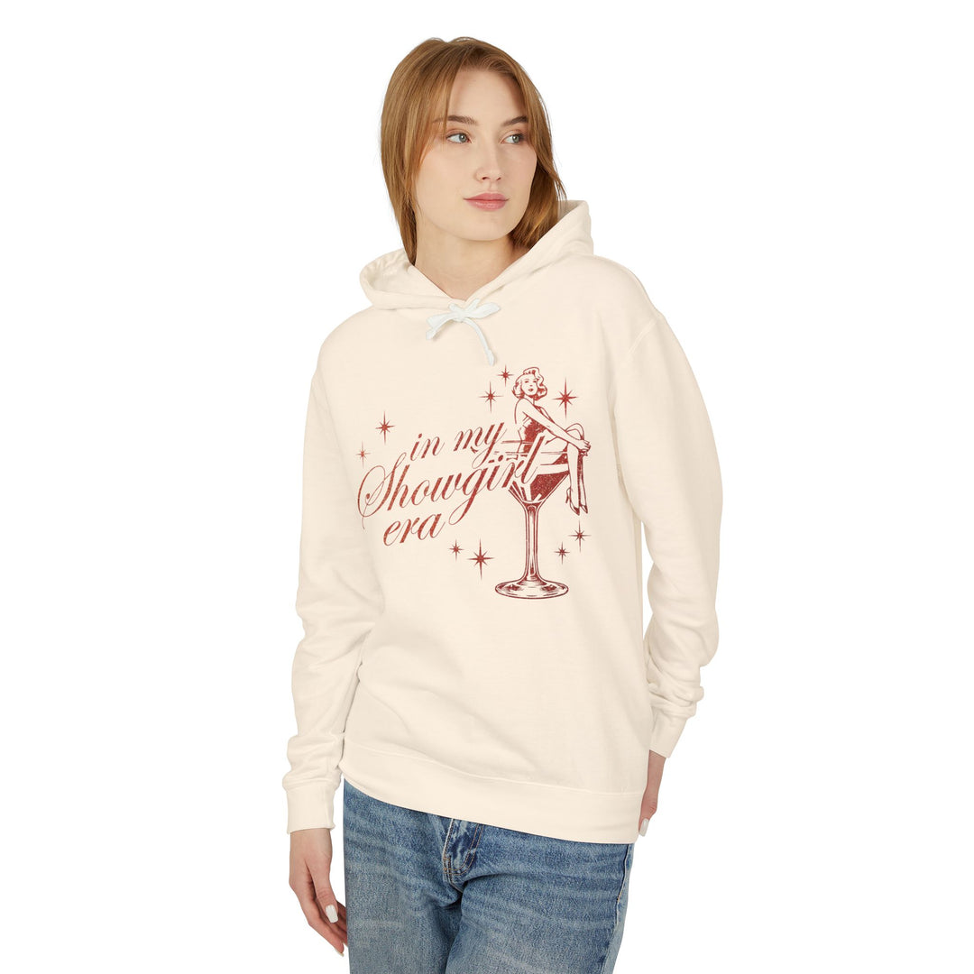 Retro Graphic Lightweight Hoodie - 'In My Showgirl Era'