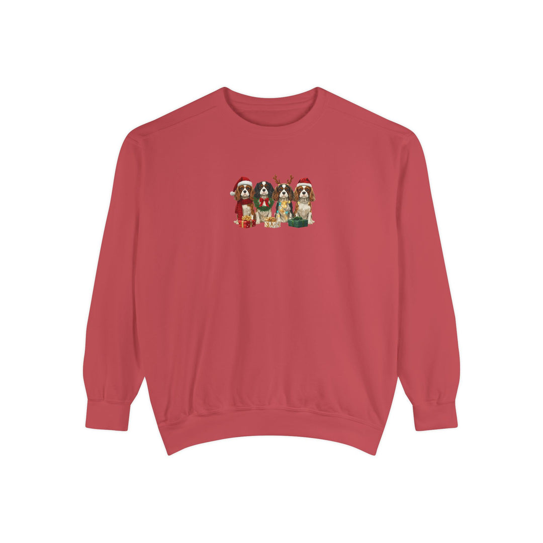 Cavalier King Charles Christmas Sweatshirt | Dog Mom Holiday Sweatshirt | Cavalier Lover Gift | Cozy Christmas Crewneck | Merry Paws Collection™