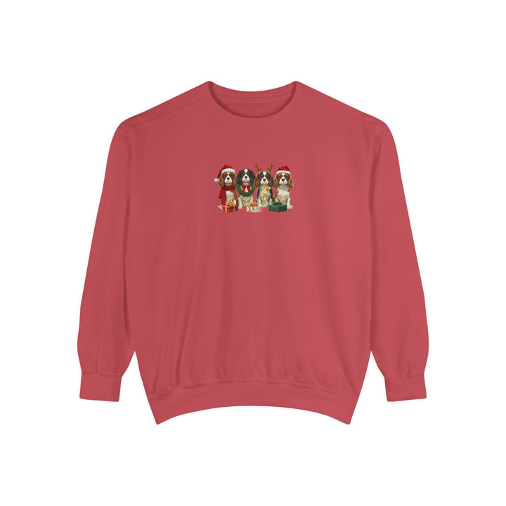 Cavalier King Charles Christmas Sweatshirt | Dog Mom Holiday Sweatshirt | Cavalier Lover Gift | Cozy Christmas Crewneck | Merry Paws Collection™