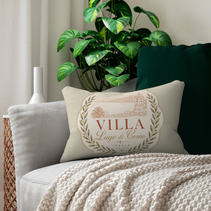 Villa Lago di Como Lumbar Pillow