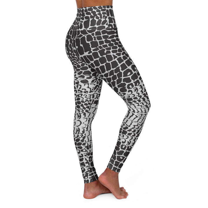 Alligator Skin High Waisted Yoga Leggings