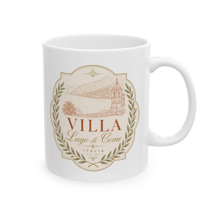 Floral Mom Coffee Mug — "Best Mom" Ceramic Tea Cup (11oz, 15oz)
