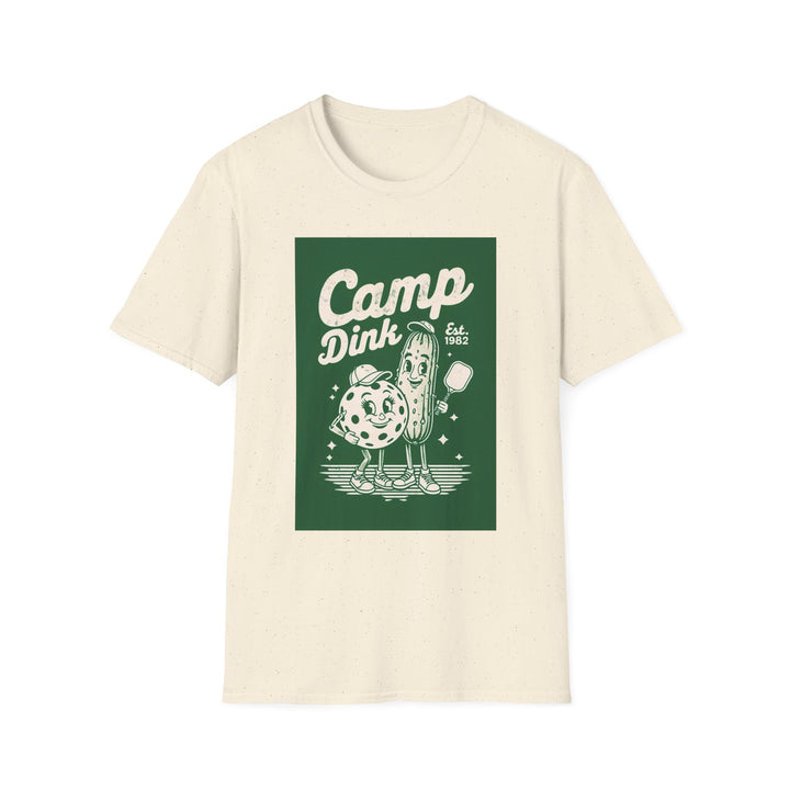 Camp Dink Retro Campfire T‑Shirt — Vintage Outdoor Summer Tee (Est. 1982)