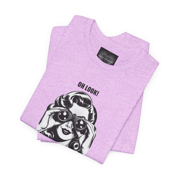 Sarcastic Retro Funny Graphic Tee — Retro Humor Short Sleeve Shirt