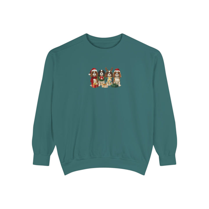Cavalier King Charles Christmas Sweatshirt | Dog Mom Holiday Sweatshirt | Cavalier Lover Gift | Cozy Christmas Crewneck | Merry Paws Collection™