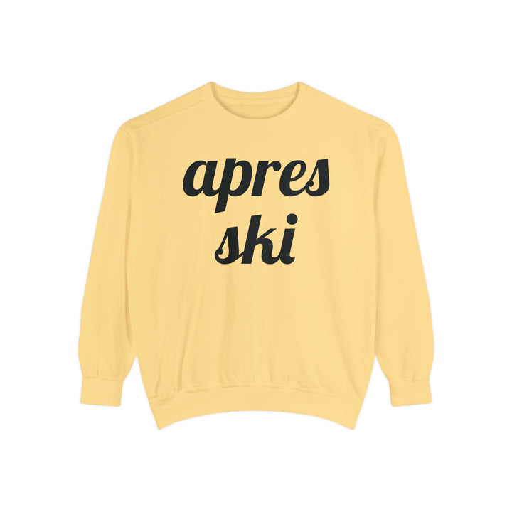 Apres Ski Unisex Garment-Dyed Sweatshirt