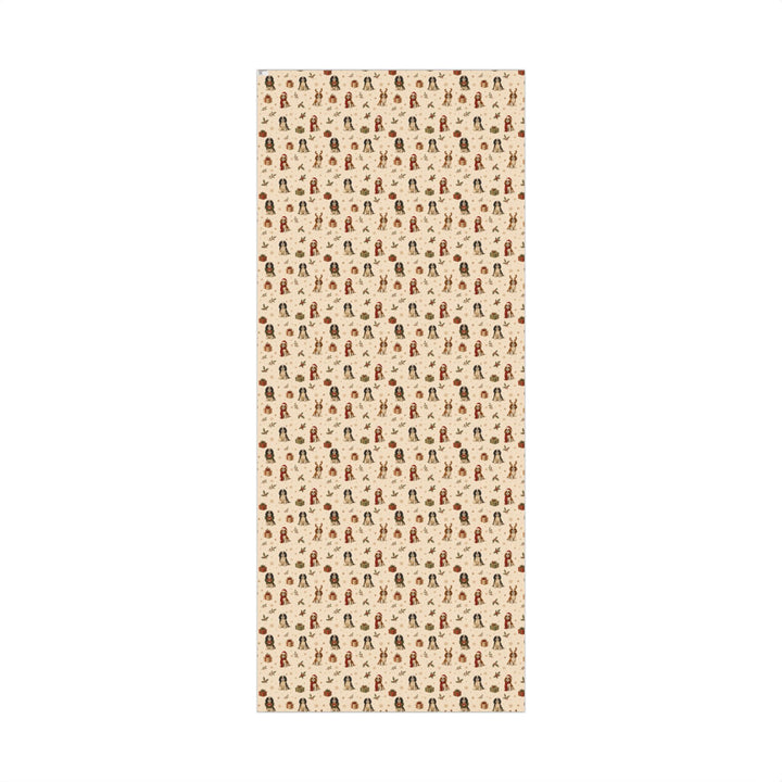 Cavalier King Charles Christmas Wrapping Paper | Luxury Dog Lover Gift Wrap | Holiday Cavalier Christmas Decor | Merry Paws Collection™