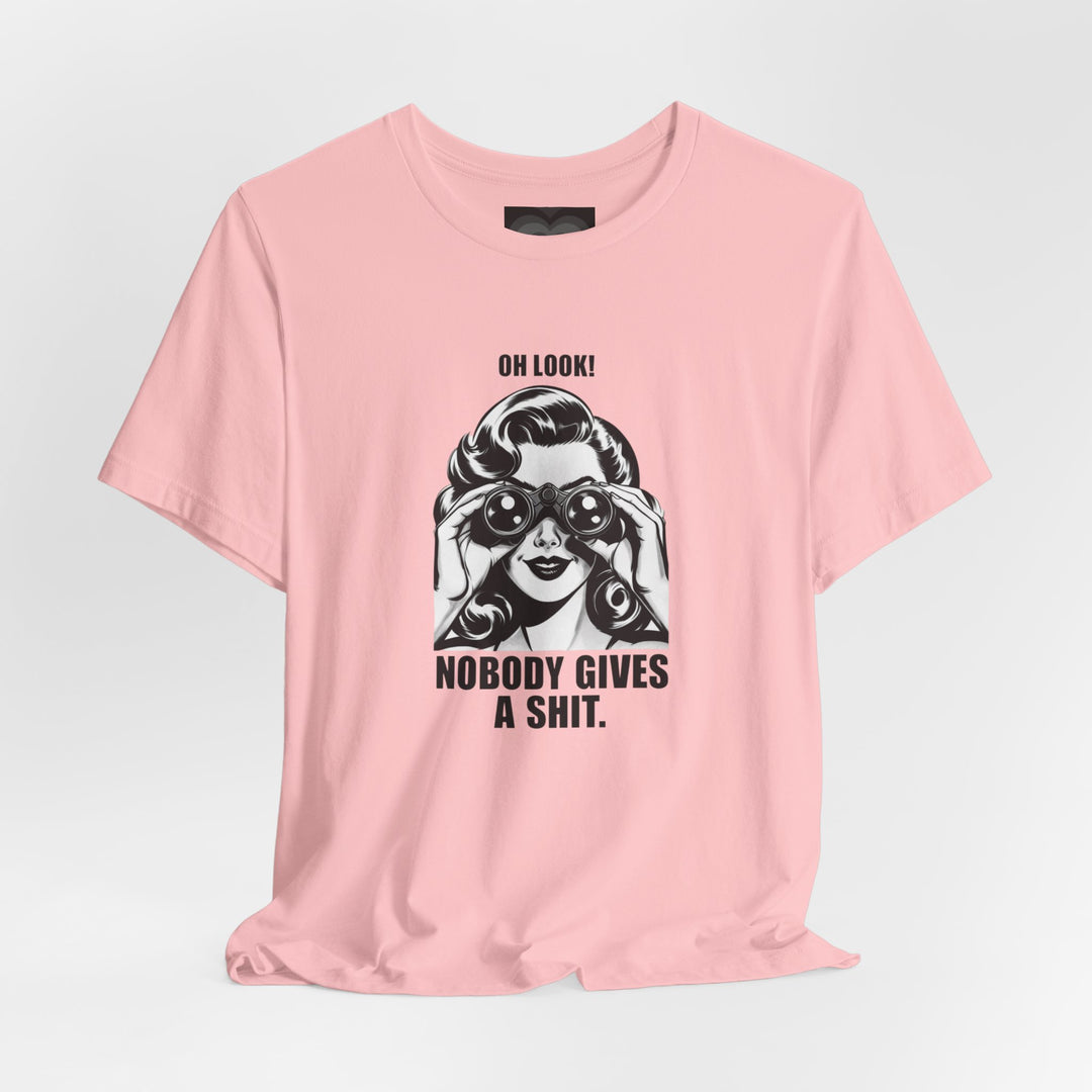 Sarcastic Retro Funny Graphic Tee — Retro Humor Short Sleeve Shirt