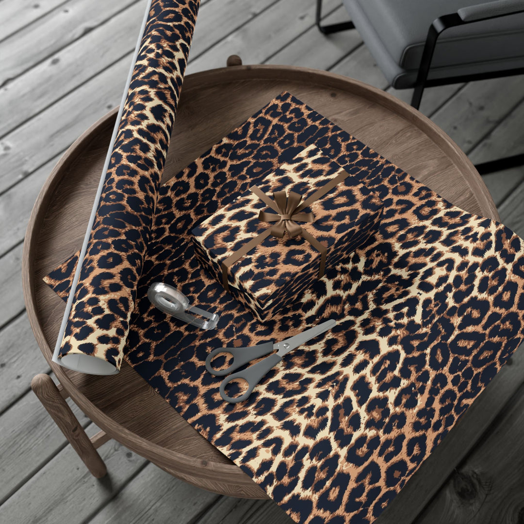 Leopard Print Gift Wrap Papers - Stylish & Trendy Wrapping for Special Occasions Christmas Wrapping Paper