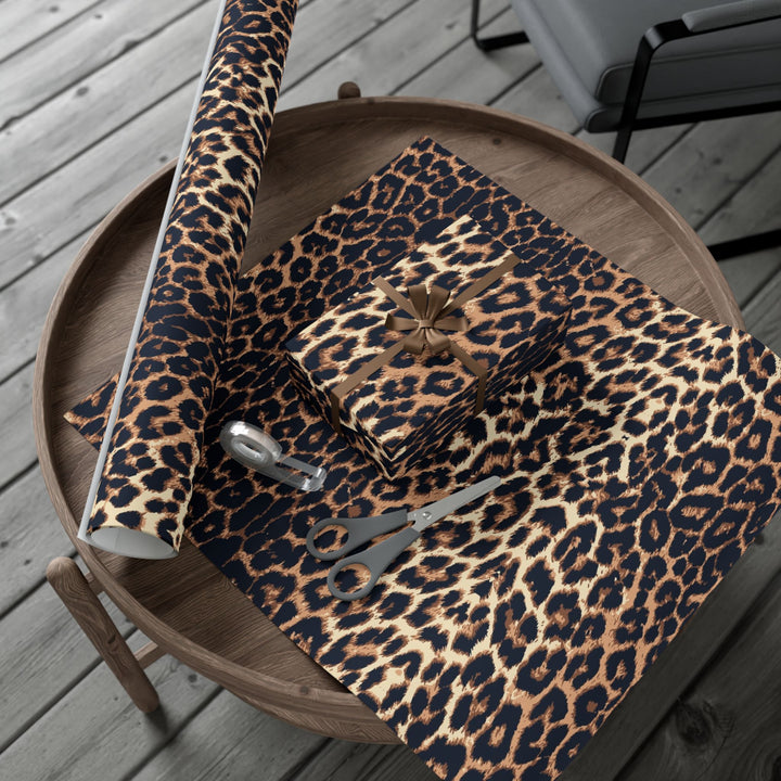 Leopard Print Gift Wrap Papers - Stylish & Trendy Wrapping for Special Occasions Christmas Wrapping Paper
