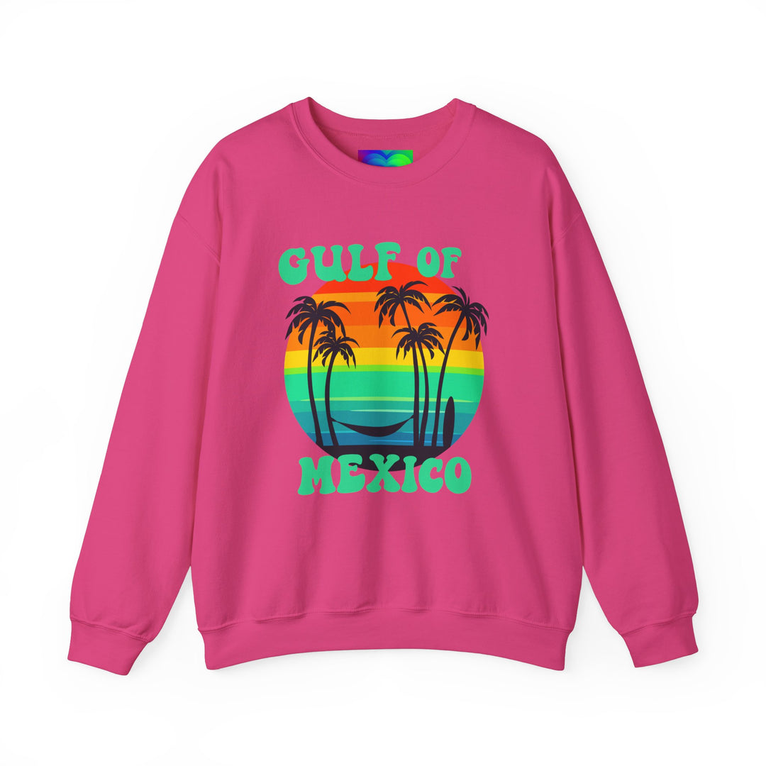 Gulf of Mexico Sweatshirt Unisex Shirt Retro Sunset Gulf Coast Coastal Vibes