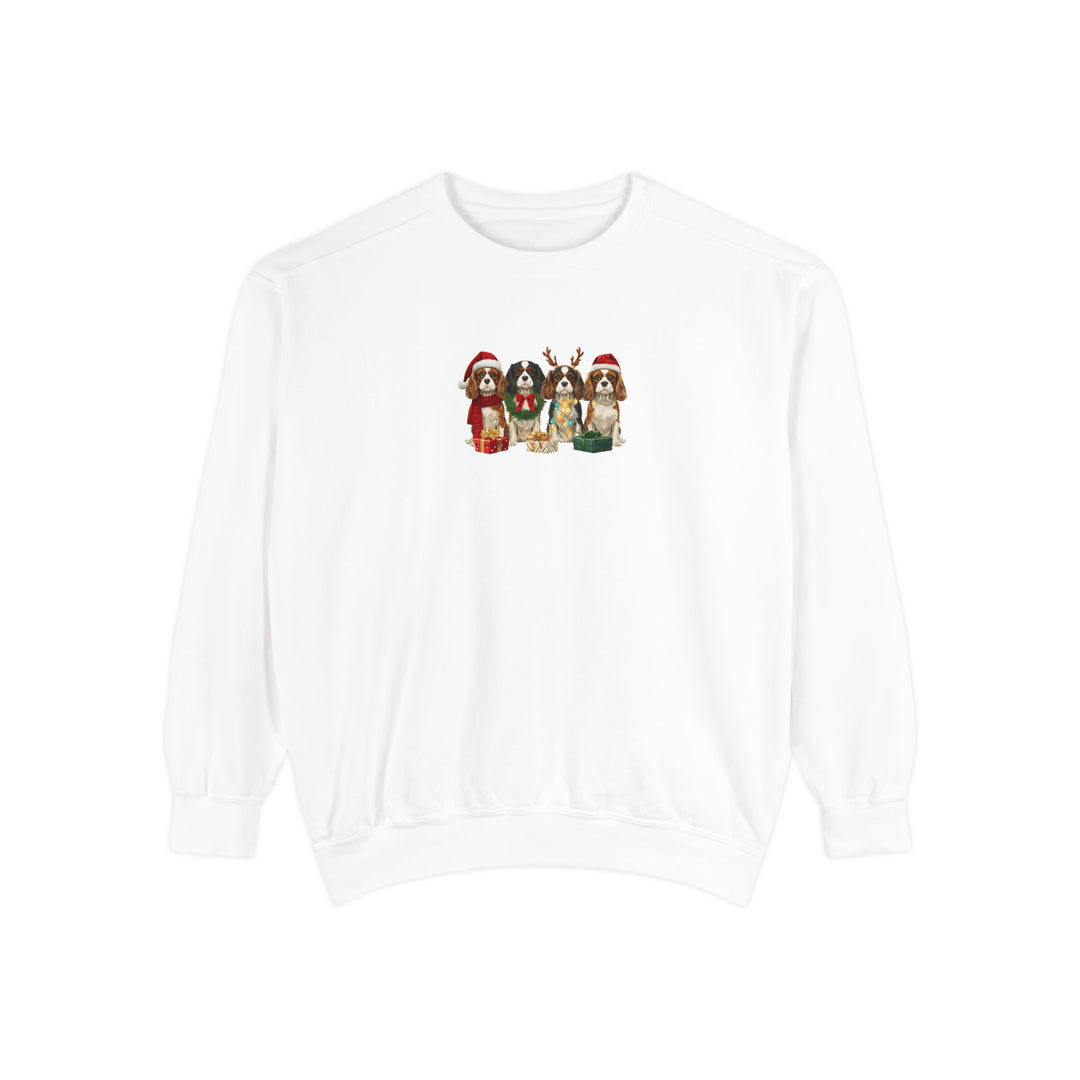 Cavalier King Charles Christmas Sweatshirt | Dog Mom Holiday Sweatshirt | Cavalier Lover Gift | Cozy Christmas Crewneck | Merry Paws Collection™