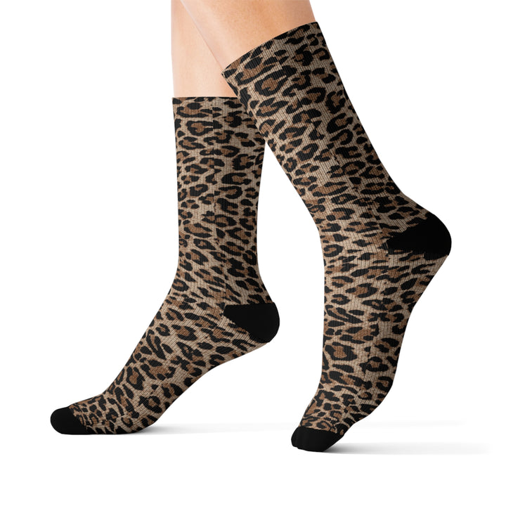 Leopard Print Socks