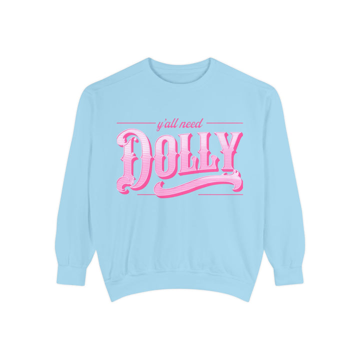 Dolly Unisex Sweatshirt, Cozy Gift for Music Lovers, Perfect for Concerts