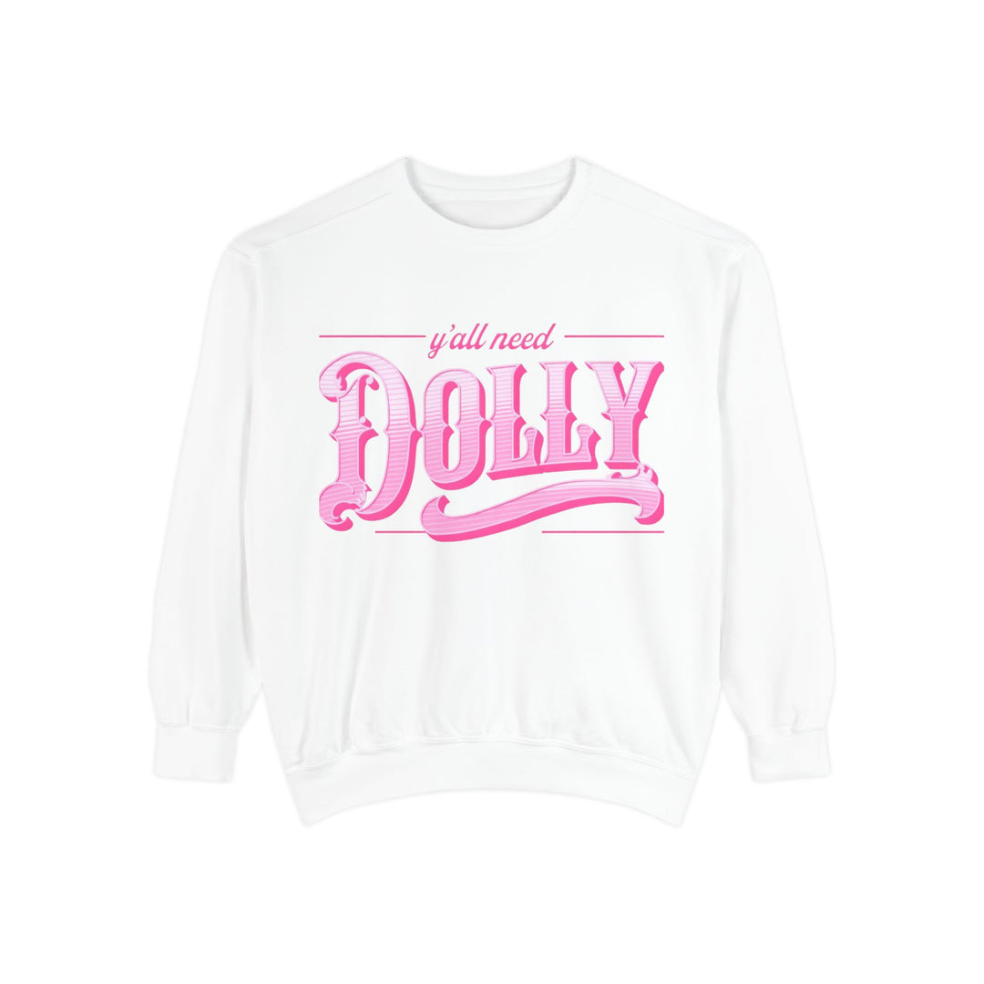 Dolly Unisex Sweatshirt, Cozy Gift for Music Lovers, Perfect for Concerts