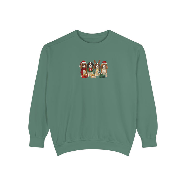 Cavalier King Charles Christmas Sweatshirt | Dog Mom Holiday Sweatshirt | Cavalier Lover Gift | Cozy Christmas Crewneck | Merry Paws Collection™