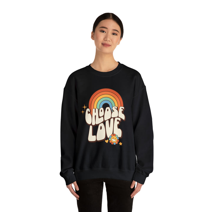 Choose Love Unisex Crewneck Sweatshirt