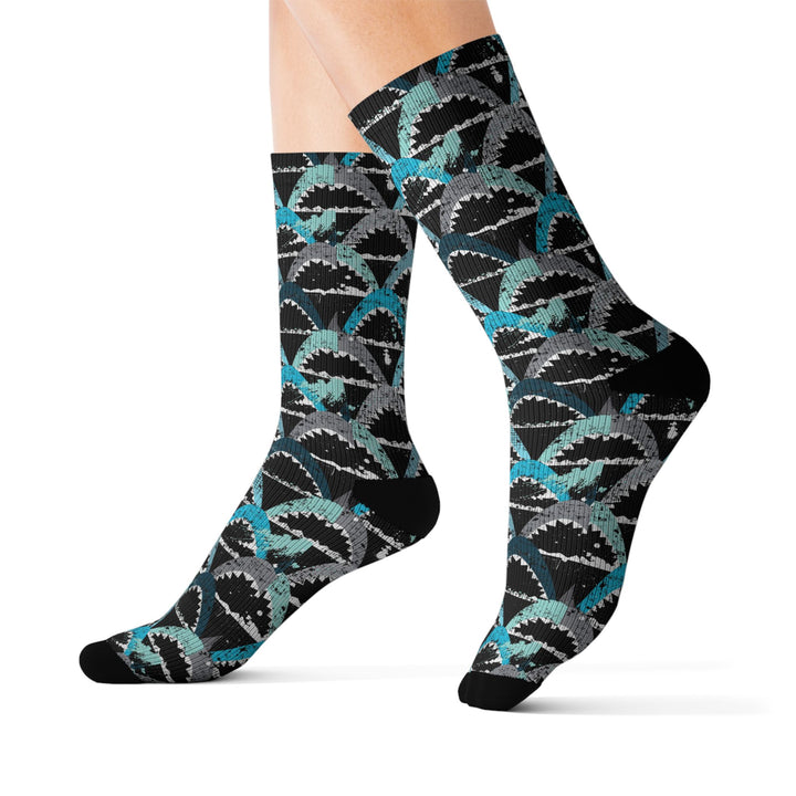 Shark Socks, Unisex Crew Socks