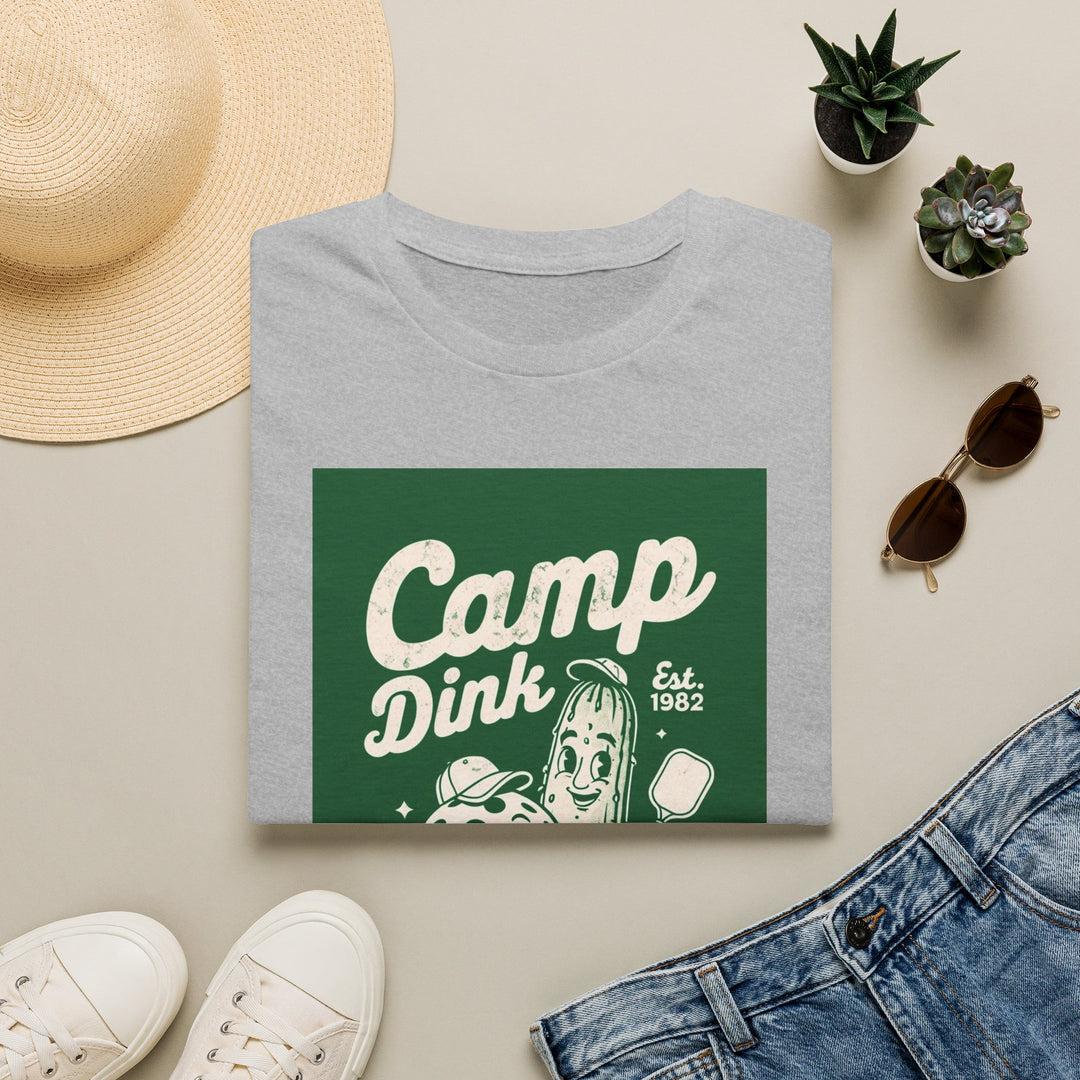 Camp Dink Retro Campfire T‑Shirt — Vintage Outdoor Summer Tee (Est. 1982)