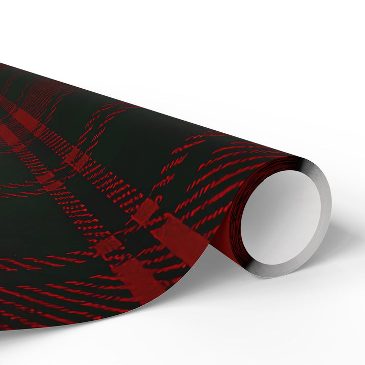 Wrapping Paper - Red & Black Buffalo Plaid Holiday Gift Wrap