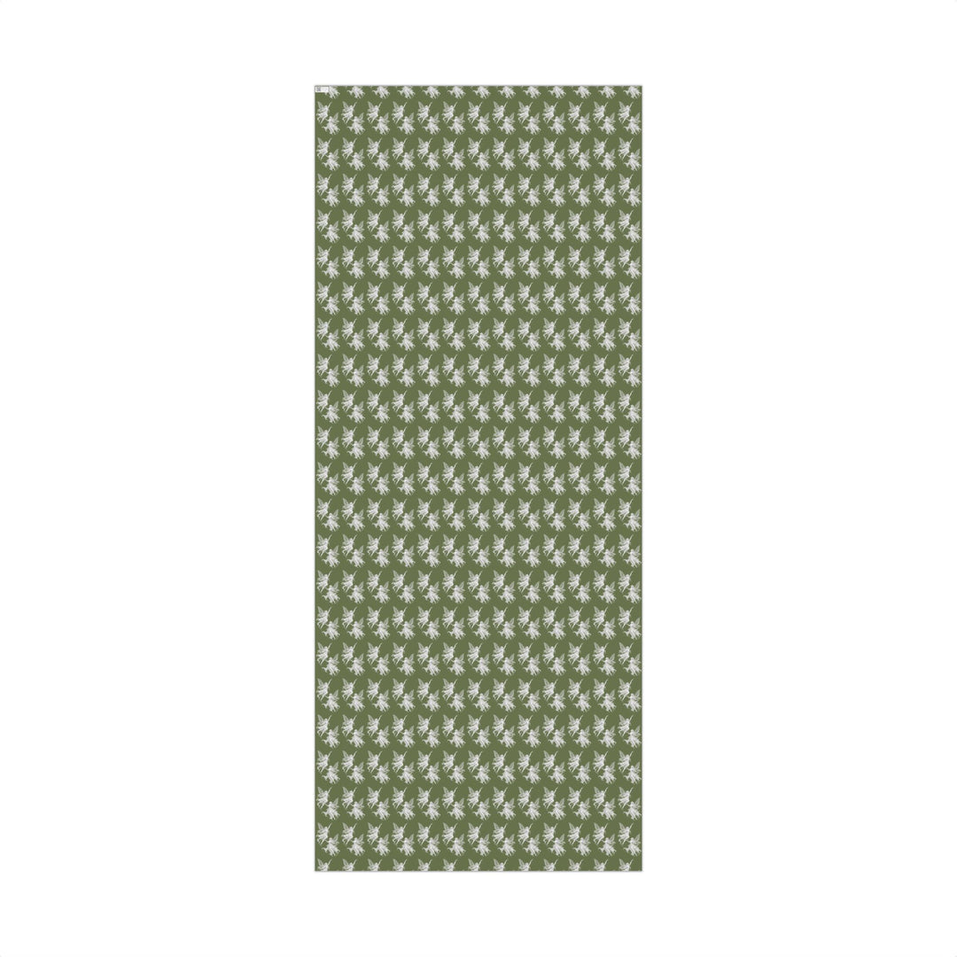 Copy of Burgundy Fairy Gift Wrap Paper Dancing Fairies