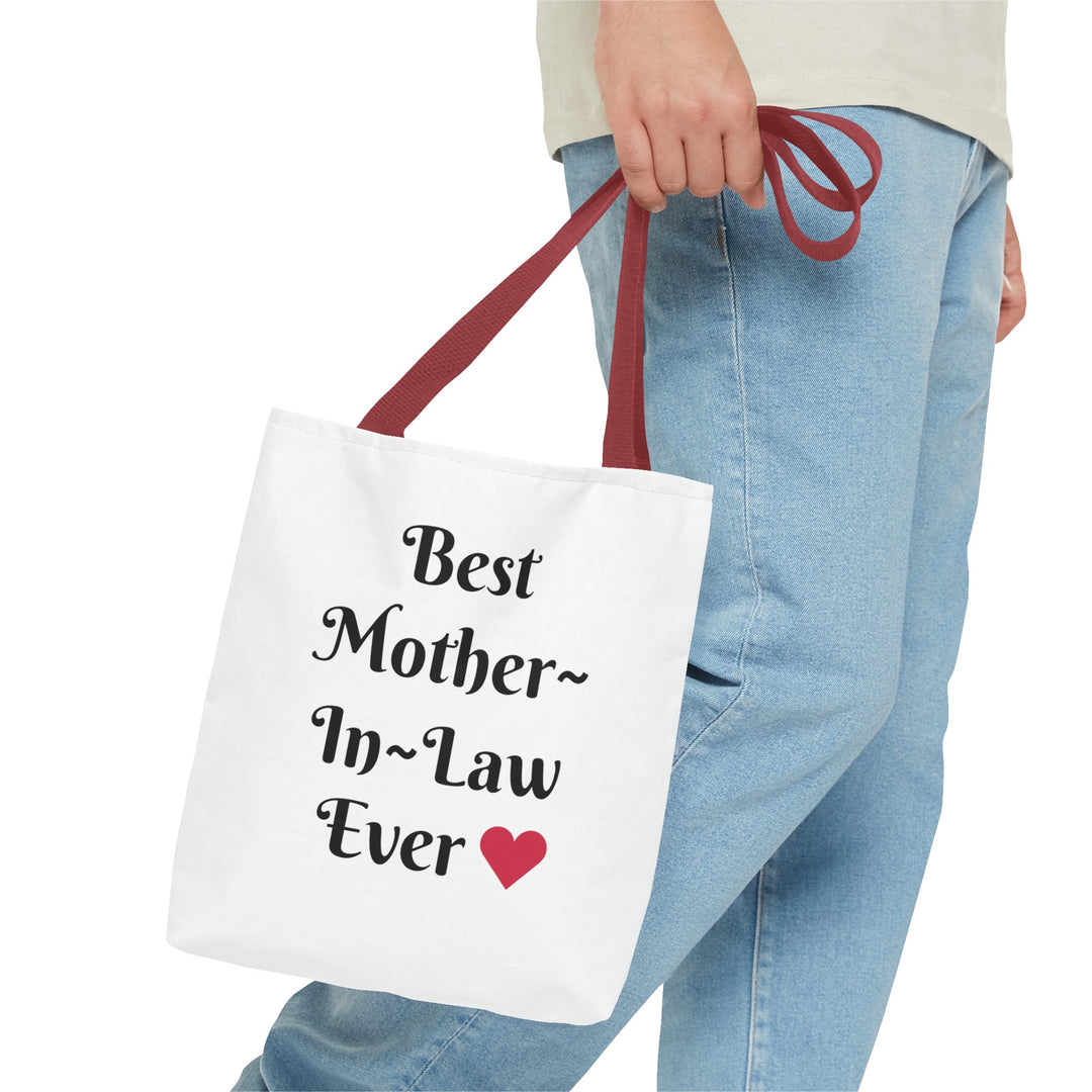 Mother-In-Law Tote Bag Best Mother In Law Tote Love Your Favorite Daughter-In-Law Mother's Day Gift Birthday Gift From Daughter-In-Law
