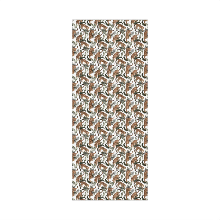 Leopard Botanical Gift Wrap Paper Stylish Trendy Wrapping for Special Occasions Christmas Wrapping Paper