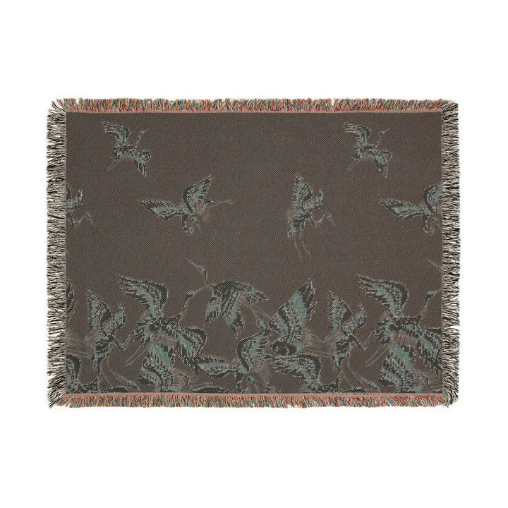 Crane Woven Blanket